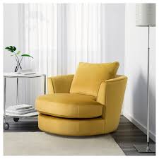 Fasalt Swivel Armchair Velvet Yellow Ikea Ikea Yellow Armchair Living Room Swivel Armchair Arm Chairs Living Room Armchair Furniture