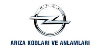 Hata Kodu Bul Opel Ariza Kodlari Listesi