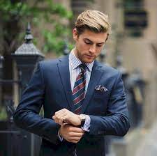 35 Formal Men Hairstyle For Wedding Party Attireal Com Suit Fashion Mens Fashion Suits Gentleman Style