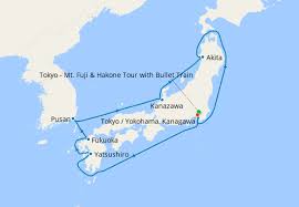 There are 25 individual locations that are part of the designation. Tokyo Stay Mt Fuji Japan Circumnavigation Cunard 16th April 2023 Planet Cruise