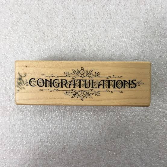 Congratulations