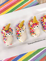 These nutter butter snowman cookies are fun to make because they are so simple. Unicorn Nutter Butters The Keeper Of The Cheerios