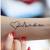 Simple Heart Tattoo On Hand