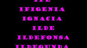 Nombres De Nina Que Empiezan Por I Youtube