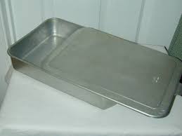 Vintage Foley Aluminum Cake Baking Pan With Sliding Lid 13 1 2 X 9 1 2 X 2 1 2 Ebay No Bake Cake Cake Baking Pans Baking Pans