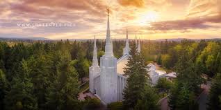 Later, when the decision was reversed, 7.3 acres were retained for the temple. Portland Temple From On High Lds Temple Pictures Lds Temple Pictures Lds Temples Portland Temple