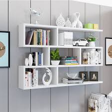 Make use of the shelf on top for cookbooks, lids, and covers, or additional pots and pans. Buy Bookshelf Wall Rack Wall Storage Cabinet Bedroom Wall Creative Lattice Living Room Hanging Cabinet Hanging Cabinet Wall Cabinet On Ezbuy My