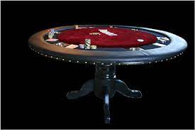 Poker Table Or Pool Table That S A Hard Debate Poker Table Poker Old Kitchen Tables