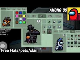How To Get Free Hats Pets Skin I Among Us No Root Youtube