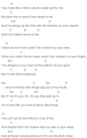 One Direction Little Things Chords Ukulele Songs Ukulele Chords Songs Piano Chords Songs