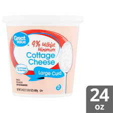 10 low carb breakfast ideas for diabetics. Great Value 4 Milkfat Minimum Large Curd Cottage Cheese 24 Oz Walmart Com Walmart Com