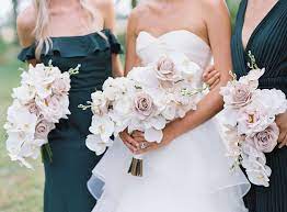 Ferns n petals is … The Best Flower Color Scheme For A Luxe Look On A Budget Silk Flowers Wedding Blush Wedding Flowers Neutral Wedding Flowers