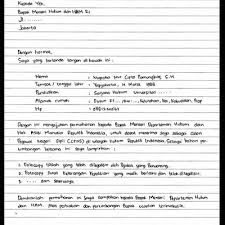 Suatu perusahaan cenderung lebih menerima penulisan surat lamaran kerja yang pembuatannya secara manual menggunakan tangan, karena tulisan tangan menilai betapa keseriusan seseorang untuk bekerja pada perusahaan dan dapat menilai bagaimana kepribadian seorang yang membuat surat lamaran kerja tersebut. Melamar Pekerjaan Contoh Surat Lamaran Kerja Tulis Tangan Yang Baik Danbenar