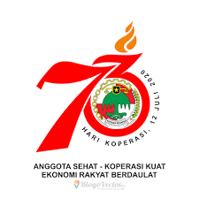 Hari Koperasi Ke 73 2020 Logo Vector Vector Logo Logos Custom Logos