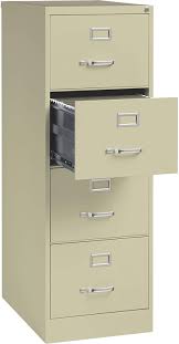 The lorell mobile cabinet comes with a contemporary design that sits perfectly in a modern office space. Buy Hirsh Industries 4 Drawer Legal File Cabinet Putty 18in W X 26 12in D X 52in H Model Number 16701 Online In Taiwan B0033jc7xi