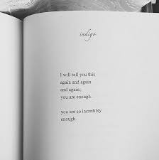 You Are Enough You Are Enough Quote You Are Enough Book Quotes