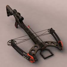 3d Model Realistic Crossbow C4d Obj 3ds Fbx Ma Lwo 75760 Crossbow 3d Model Model