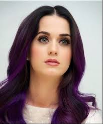 Katy Perry Purple Ombre Hair Hair Color Purple Katy Perry Purple Hair Purple Hair