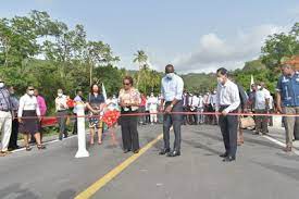 Laville says contracts have been tendered and submissions were received … Chinese Ambassador Lu Kun Attends The Hand Over And Commissioning Ceremony Of The West Coast Road Rehabilitation Project