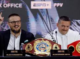 Oleksandr Usyk's team address 'conflict' rumours after split from promoter Alex  Krassyuk | The Independent