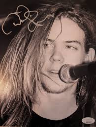 Autographed Dave Pirner Lead Singer of Soul Asylum 8x10 Inch Framed Photo  With Certificate of Authenticity From JSA