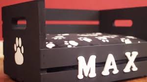 There are drawers under the bedding area in which the items for the dog can be stored. Dog Beds Out Of Pallets