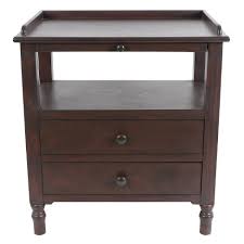 Rustic nightstand 3 drawer nightstand drawer handles top drawer drawer pulls wooden textures dovetail drawers end tables with storage shelf nightstand vintage nightstand nightstands open shelving shelves diy furniture renovation bedroom night stands master bedroom design. Timothy Side Table With Pull Out Tray Brown Decor Therapy Target