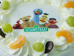 Sesamstraat Taart Fototaart Nu Bestel De Leukste Themataarten Online
