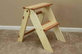 It assures problem free storage and handling. Wooden Folding Step Stool By Thorinoakenshield Lumberjocks Com Woodworking Community