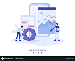 Premium Illustration Mobile Optimization Illustration Download In Png Vector Format In 2020 Mobile Optimization Instagram Post Template Optimization