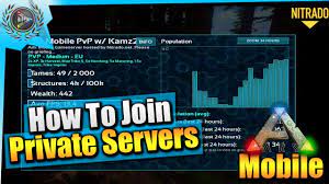 Affordable ark server hosting at your fingertips. Ark Mobile How To Join Private Servers Activate Admin Commands Ios V1 1 01 Android Update Patch Youtube