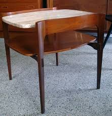 Unusual vintage mid century modern teak end table by komfort of denmark. Vintage Mid Century Modern Italian End Table