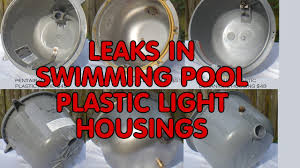 Swimming pool leak detection will require you to do more than outsource your pool maintenance, but to learn what risk factors you need to look for as the pool owner in our a leaking pool can lead to the need for multiple repairs, and the longer a leak goes unnoticed, the more expensive it will be. Plastic Light Housing Repair Kit Swimming Pool Leak Detection And Dye Testing Kit
