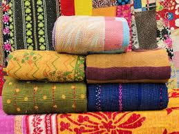 Large ethnic indian navajo cotton sofa throw blanket tapestry picnic rug brown. Indian Blanket Archives Vintage Kantha Quilts Throw Blankets Bedspreads Wholesale Quilts