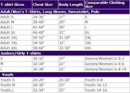 Sizing Chart