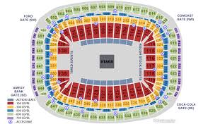 nrg stadium houston tx seating chart view