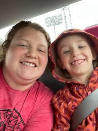 We encountered a heavy downpour