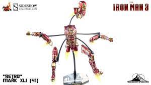 Mrtransformers96's hot toys iron man 3 bones mark 41 iron legion sideshow collectibles toy review. Optibotimus Reviews Hot Toys Iron Man 3 Retro Mark Xli 41 Bones Youtube