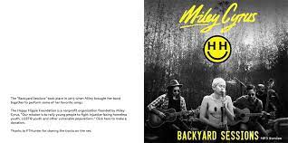 Roio Blog Archive Miley Cyrus Backyard Sessions 2015