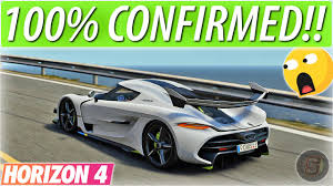 Koenigsegg Jesko Forza Horizon 4 Update 30 December 2020 Fh4 Jesko Confirmed Youtube
