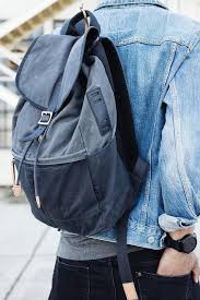Our Spring 3 Must Haves The Defender Backpack Q Marshal In Silicone And A Classic Denim Jacket Via K Vegaaa Classic Denim Jacket Backpacks Fashion