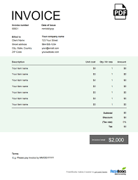 Fill in your business details, i.e. Invoice Templates Archive Freshbooks