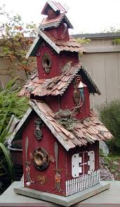 Diy projects for home decorating; 40 Beautiful Bird House Designs You Will Fall In Love With Bored Art