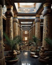 Step back in time to an Ancient Egyptian-Themed AI-Generated hotel in Egypt!  🏛️🌅 👉Share this unique experience with lovers of all things historic and  mythical! 😍 #egypt #hotel #cairo #pharoah #ancient #ai