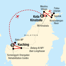 The following airlines fly this route: 15 Nights Sarawak Sabah And Trekking Kinabalu Classic From 3 076