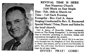 Rev Carl Alfred Amos (1912-2012)