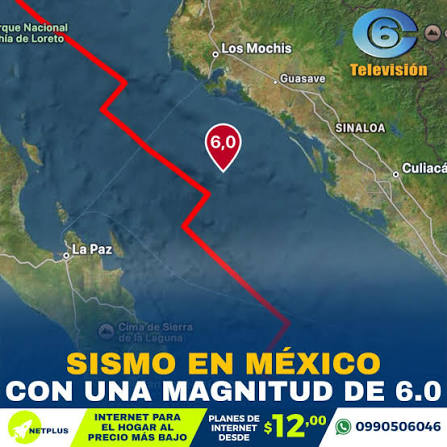🔴 #LoÚltimo | Un sismo de magnitud 6,0 se registró la tarde de este 30 de junio de 2026 en las cercanías de El Progreso, Sinaloa, México, según el reporte del USGS.