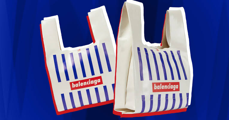 £925 Balenciaga tote bag reminds many of Tesco carrier bag