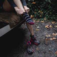 Pinstripe No Show Running Sock Ultralight Running Socks Pinstripe Running