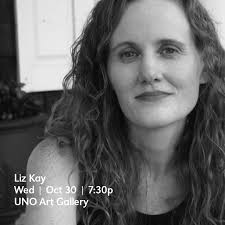 Liz Kay (MFA '09) will read in The Writer's Workshop Reading Series at UNO  tomorrow night (10/30) at 7:30 in the Weber Fine Arts Gallery: the event is  free and open to all!